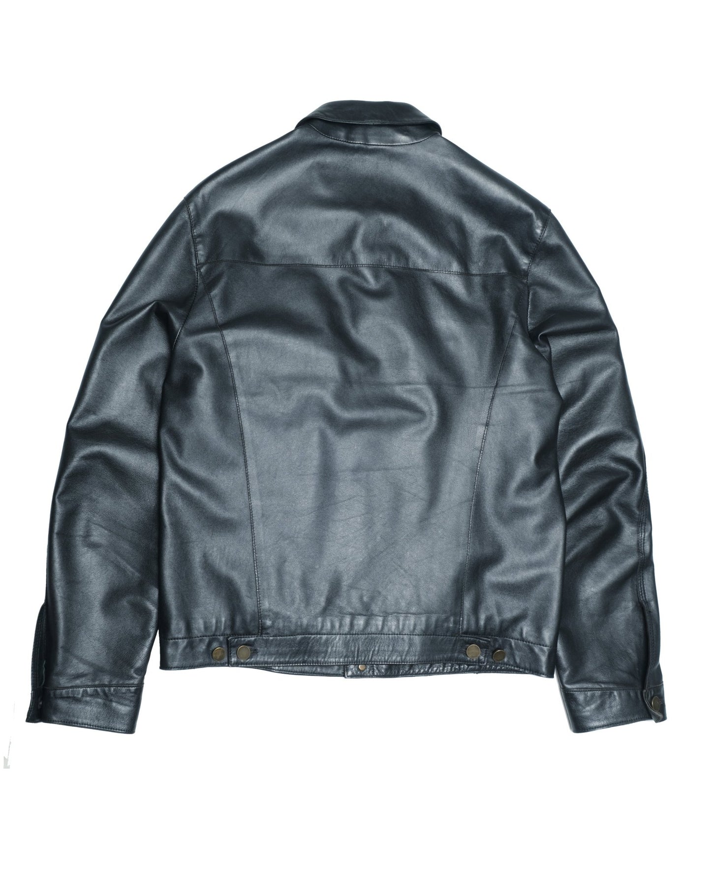 1990s Alexander McQueen Leather Jacket - Menswear - image - 2