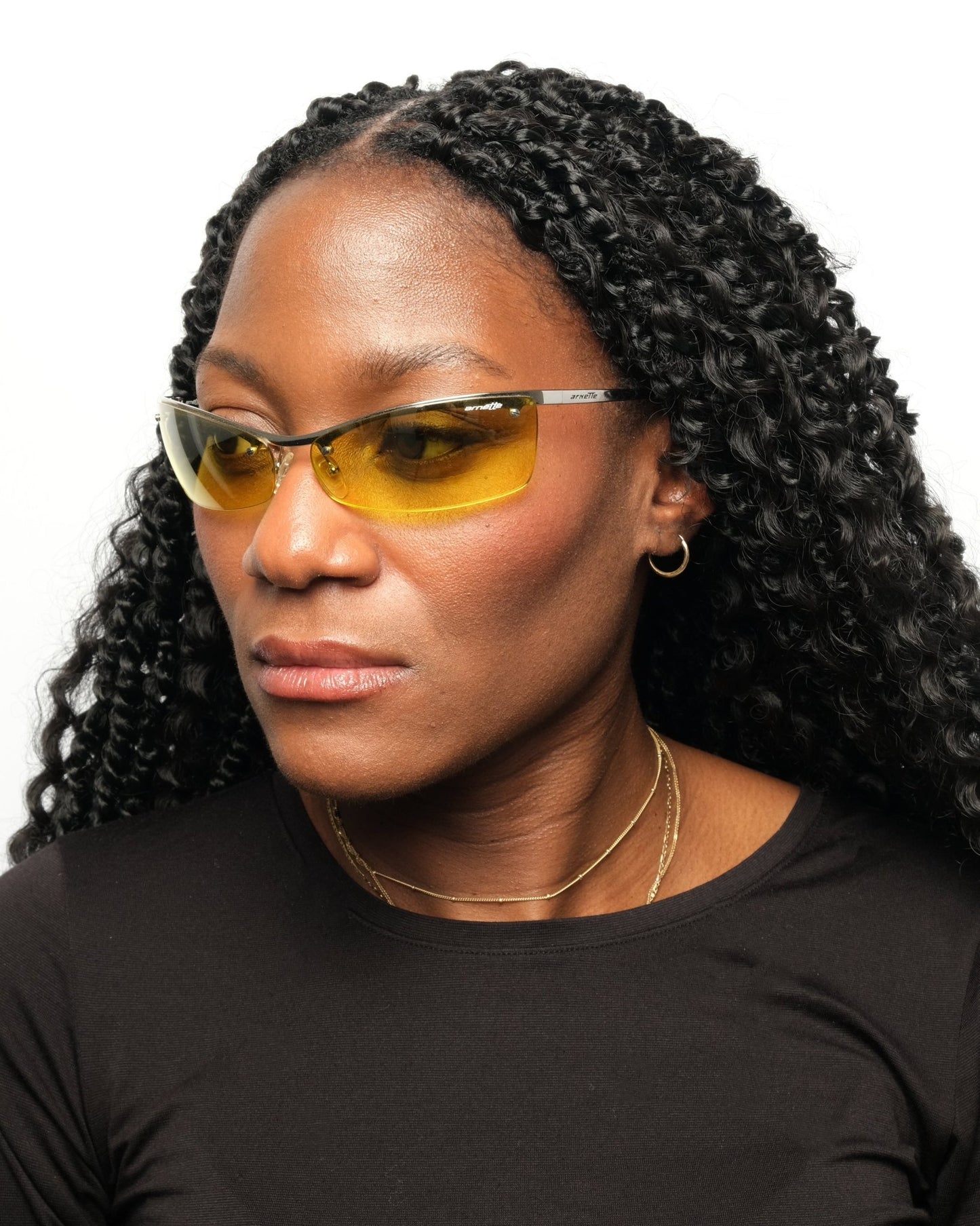 1990s Arnette Half - frame - Sunglasses - image - 2