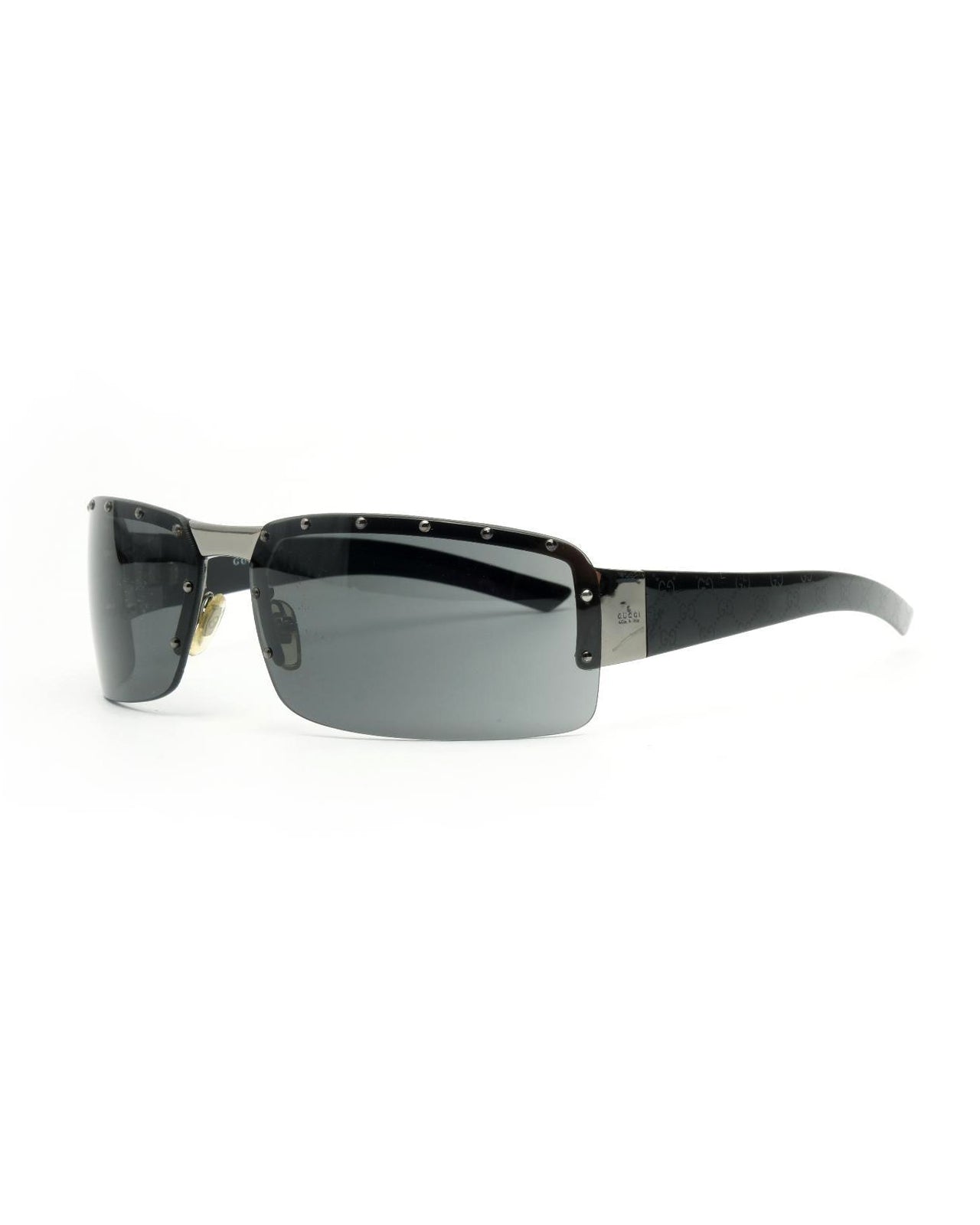 1990s Gucci Half - frame - Sunglasses - image - 3