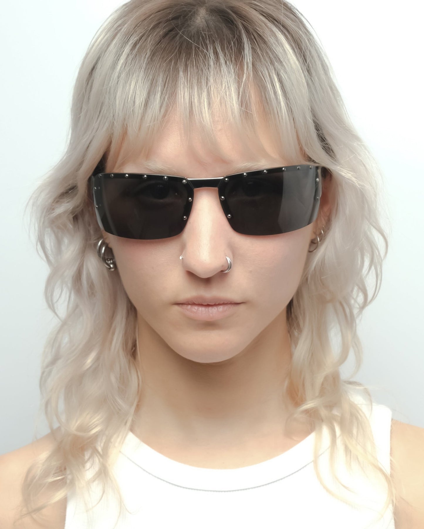 1990s Gucci Half - frame - Sunglasses - image - 6