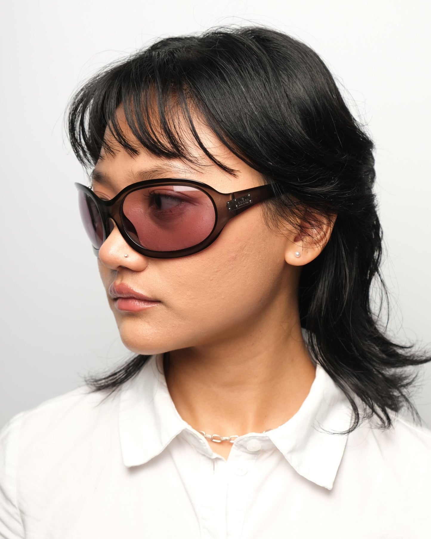 1990s Gucci Wraparound - Sunglasses - image - 6
