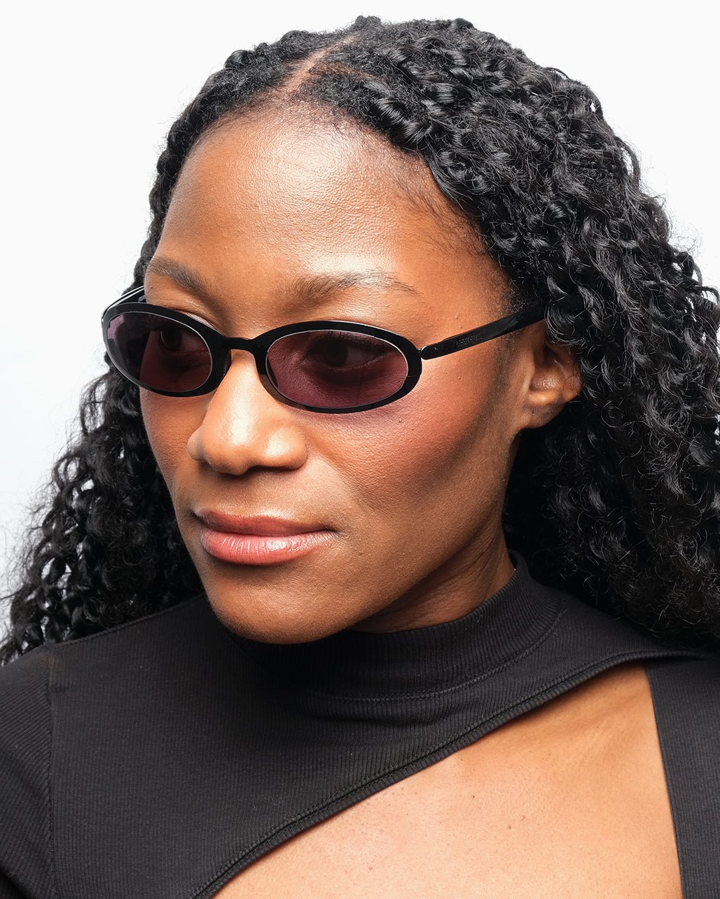 1990s Lagerfeld Split - Frame - Sunglasses - image - 4