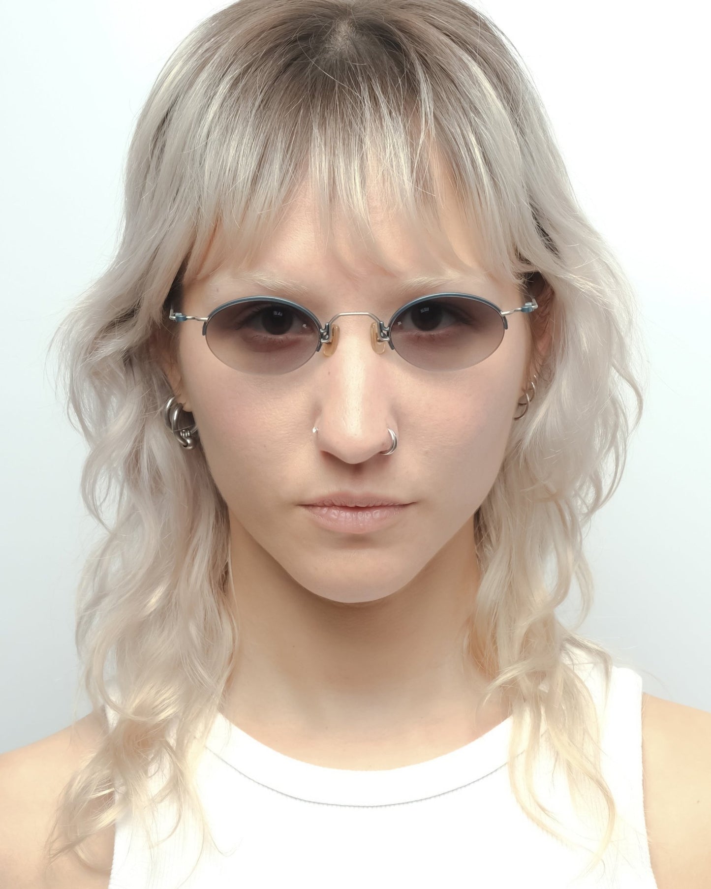 1990s Lanvin Half - Frame - Sunglasses - image - 2