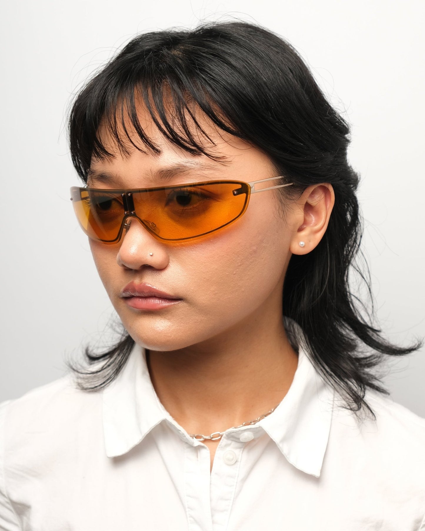 2000s Foldable DKNY mask - Sunglasses - image - 4