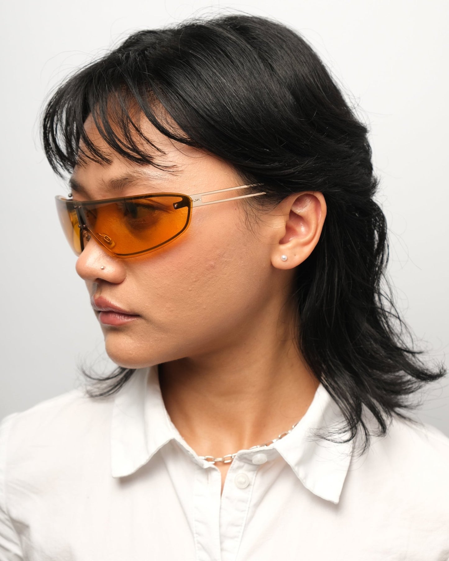 2000s Foldable DKNY mask - Sunglasses - image - 6