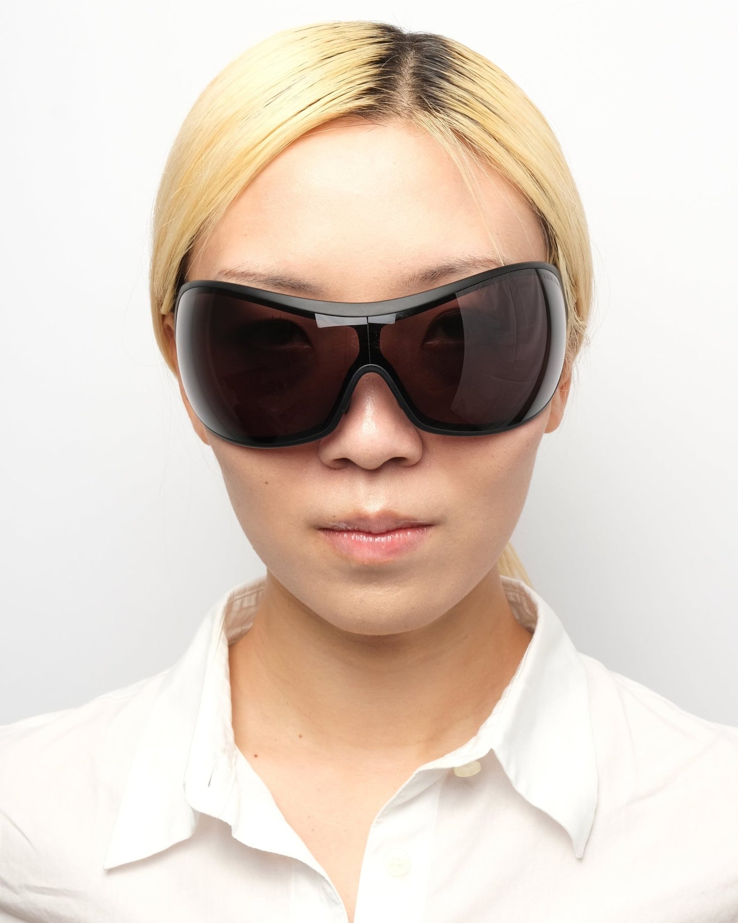 2000s Giorgio Armani Shield - Sunglasses - image - 4