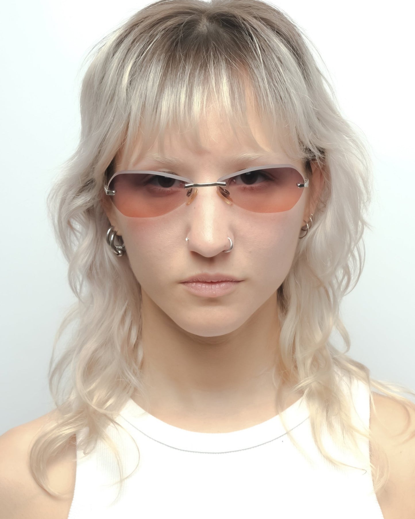 2000s Moschino Rimless Sunglasses - Sunglasses - image - 2