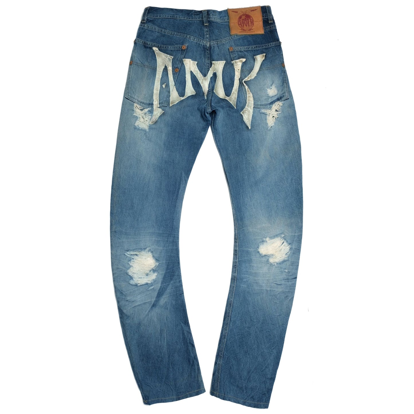 Andrew Mackenzie Distressed Jeans - Menswear - image - 1