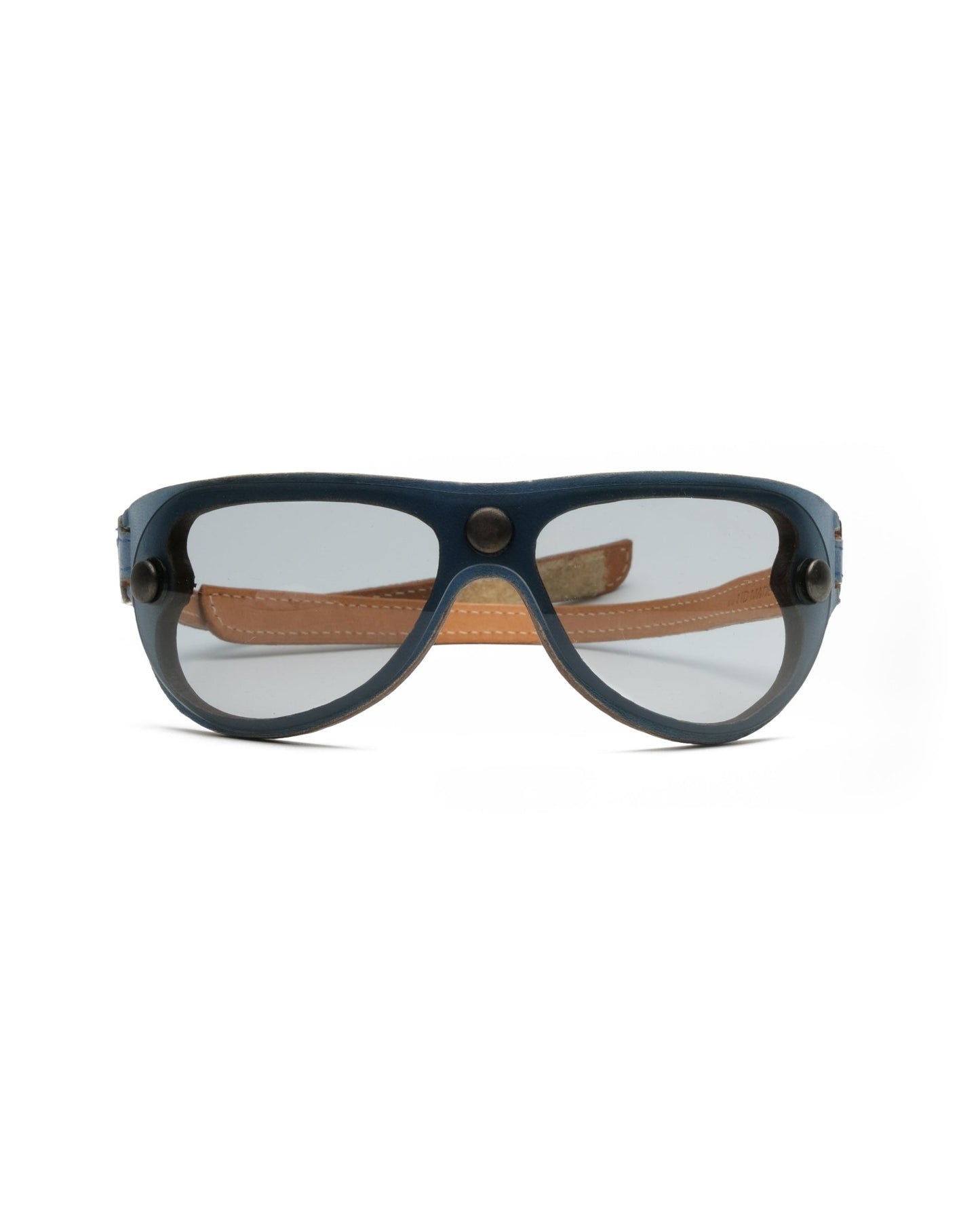 Celine - Celine Spring 2000 leather mask vintage Sunglasses – The Dryads