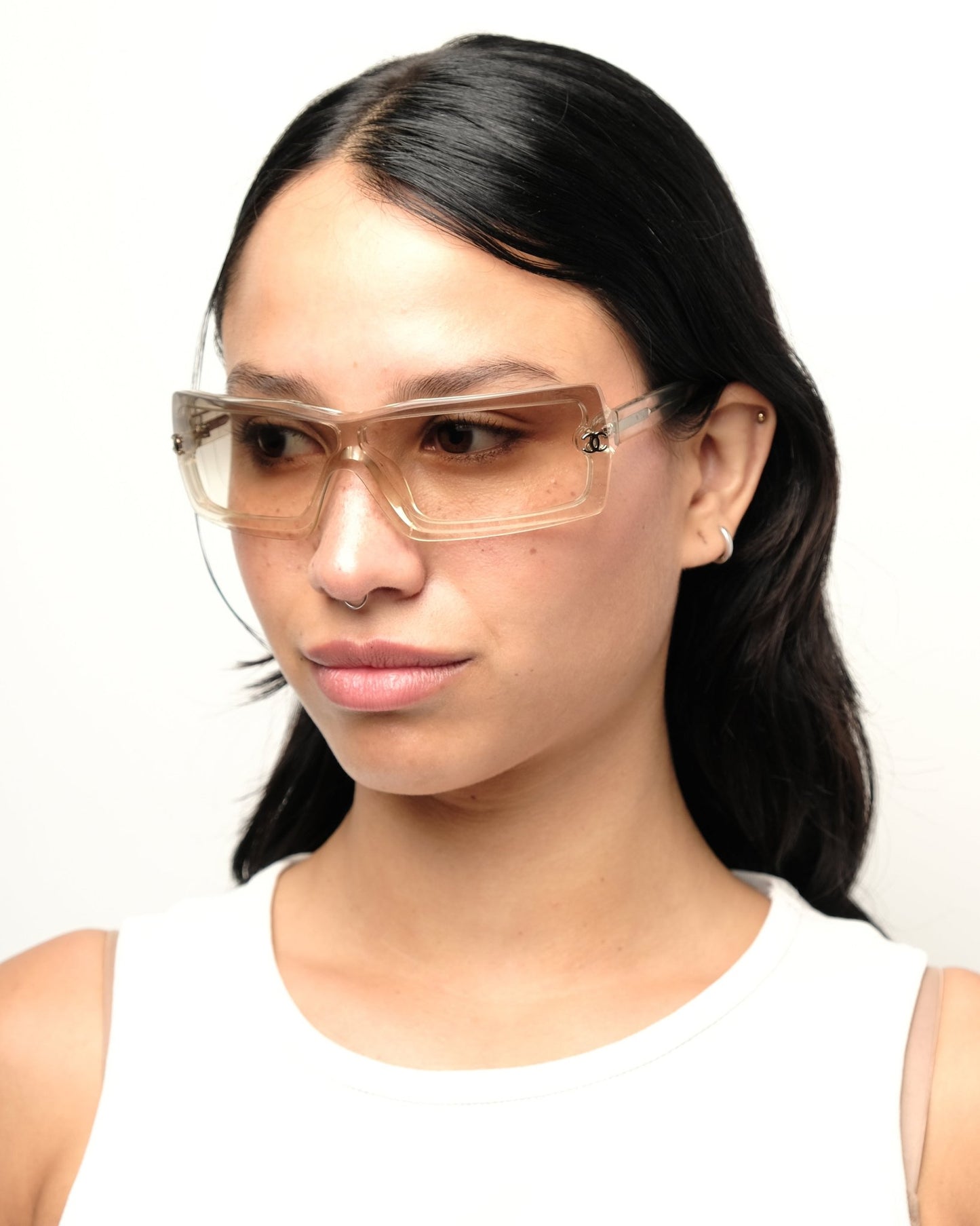 Chanel - Chanel runway Spring 2004 mask vintage Sunglasses – The Dryads