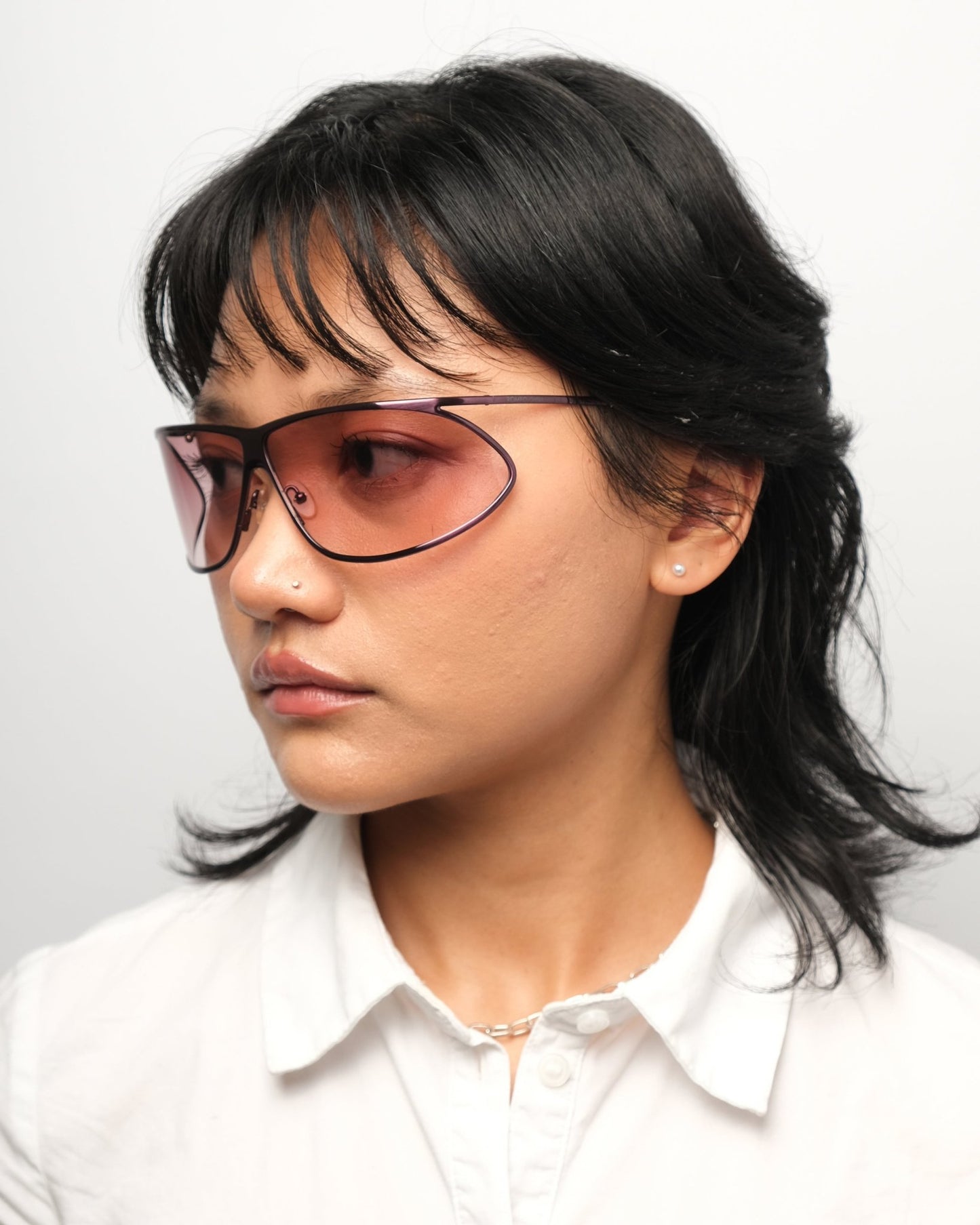 Early 2000s Romeo Gigli wraparound - Sunglasses - image - 6