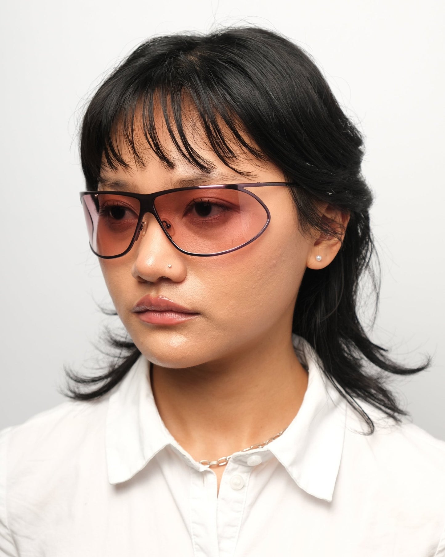 Early 2000s Romeo Gigli wraparound - Sunglasses - image - 4