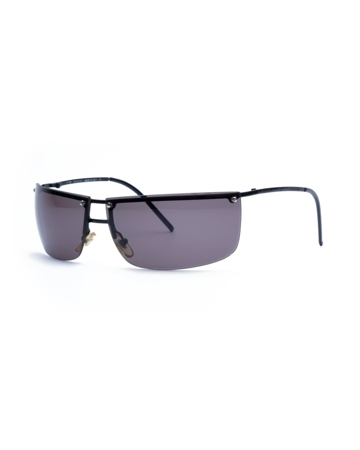 FW2000 Gucci Half - frame Sunglasses - Sunglasses - image - 3