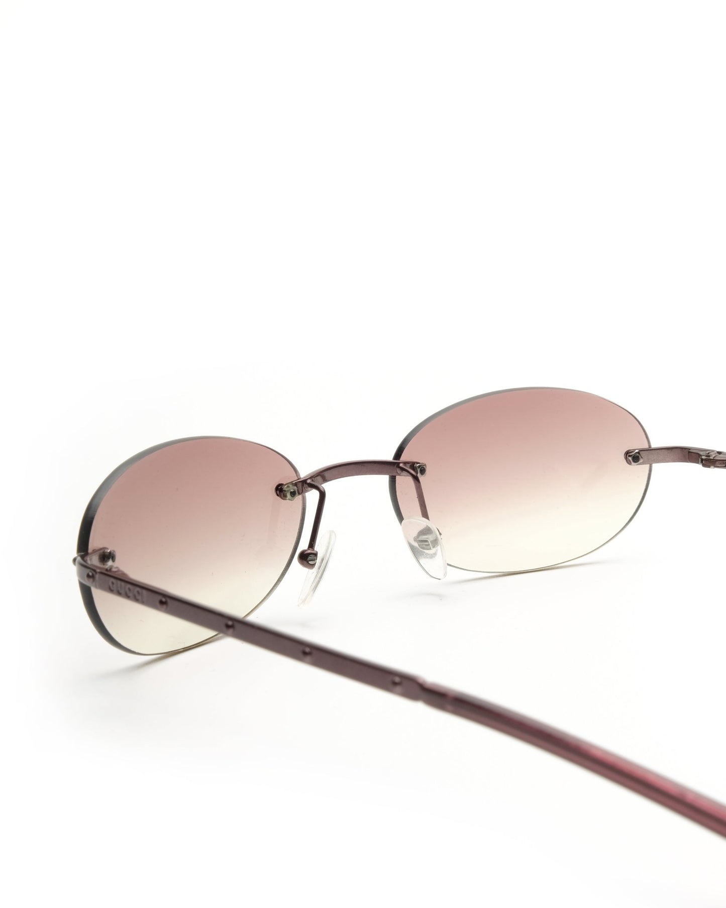 Gucci - Gucci rimless sunglasses vintage Sunglasses – The Dryads
