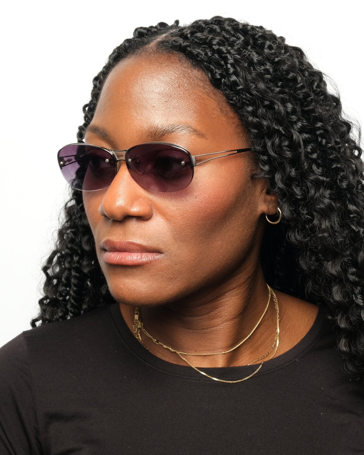 Mid - 2000s Jean Paul Gaultier Half Frame - Sunglasses - image - 4
