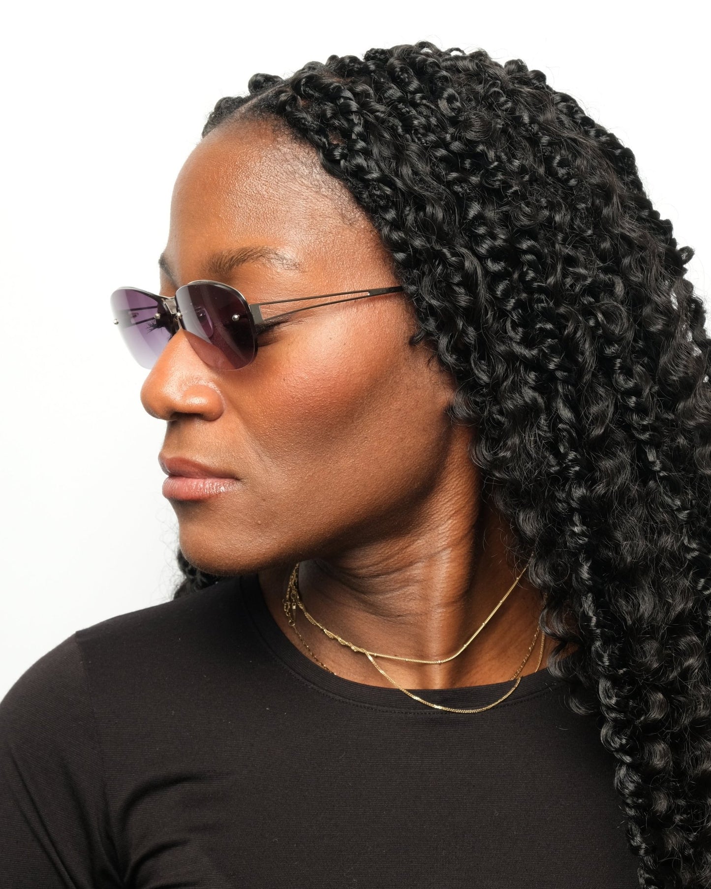 Mid - 2000s Jean Paul Gaultier Half Frame - Sunglasses - image - 6