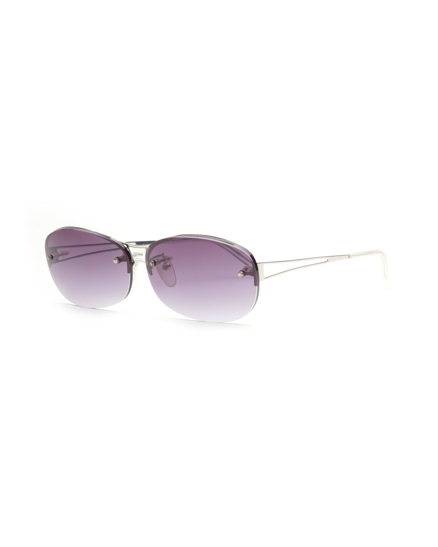 Mid - 2000s Jean Paul Gaultier Half Frame - Sunglasses - image - 3