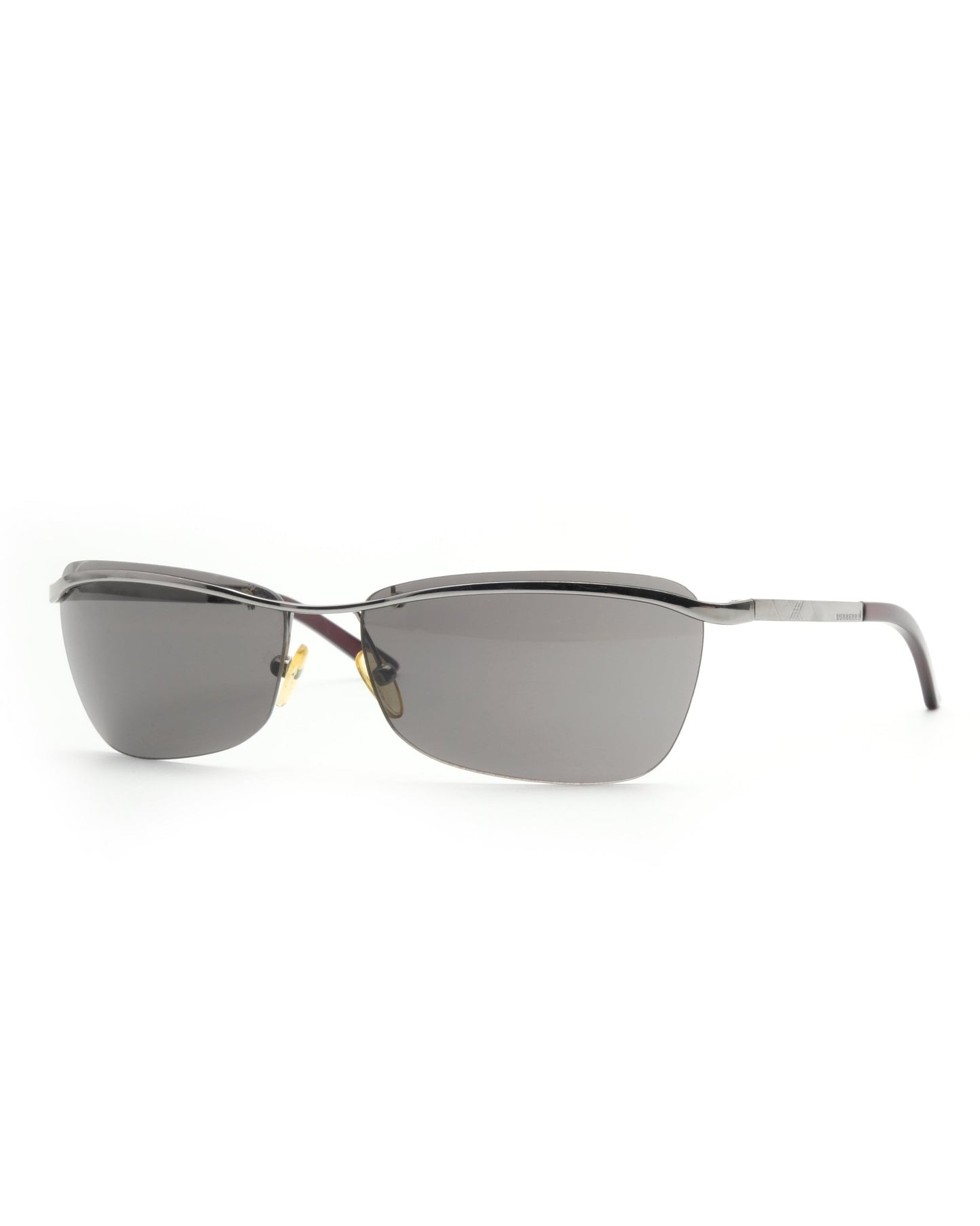 Moschino Half - Frame - Sunglasses - image - 2