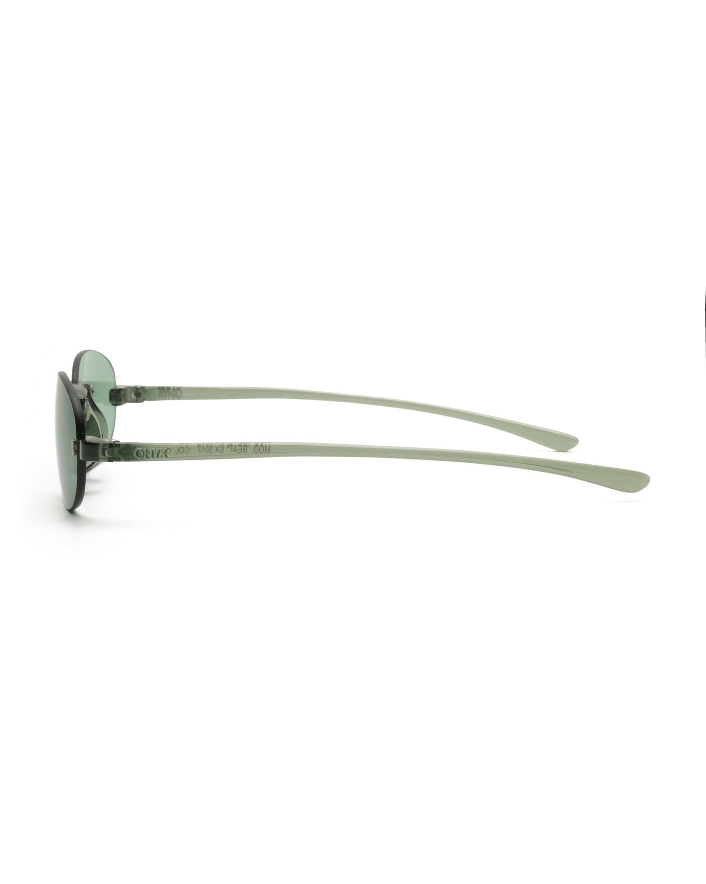 Onyx - Onyx rimless sunglasses vintage Sunglasses – The Dryads