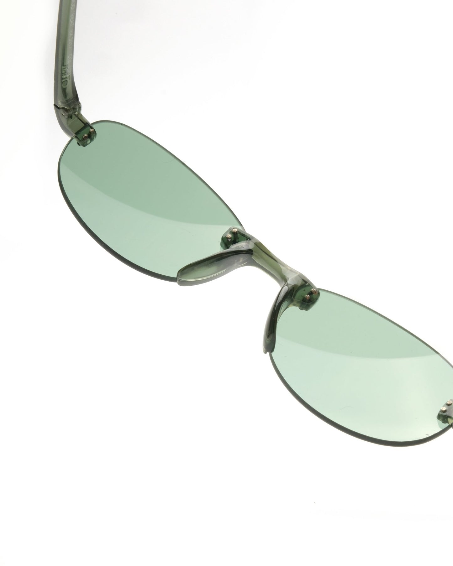 Onyx - Onyx rimless sunglasses vintage Sunglasses – The Dryads