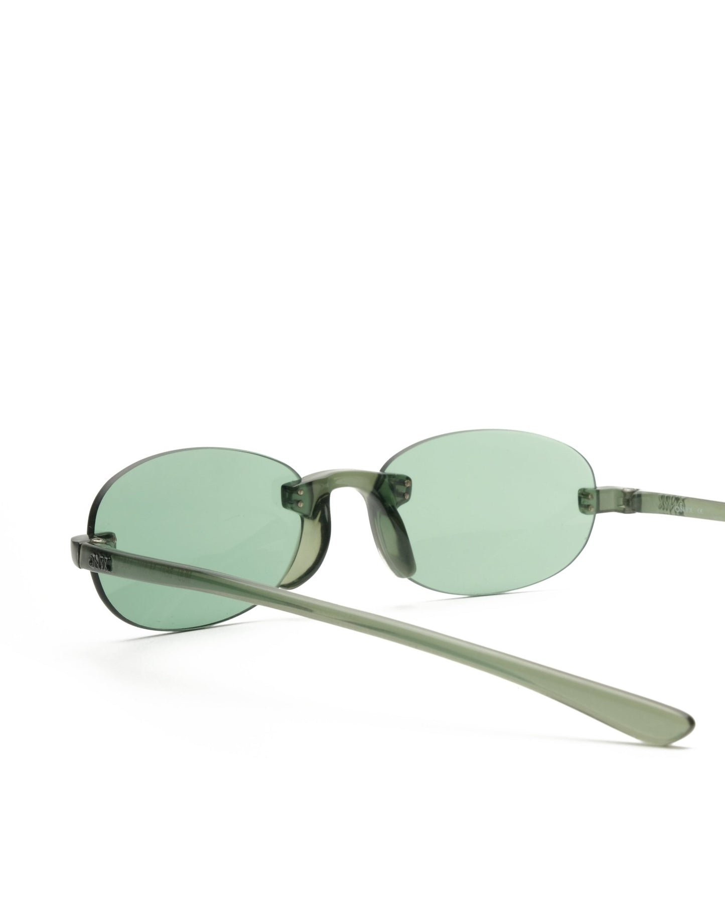 Onyx - Onyx rimless sunglasses vintage Sunglasses – The Dryads