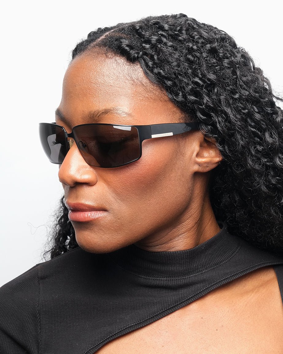 Prada Wraparound - Sunglasses - image - 6