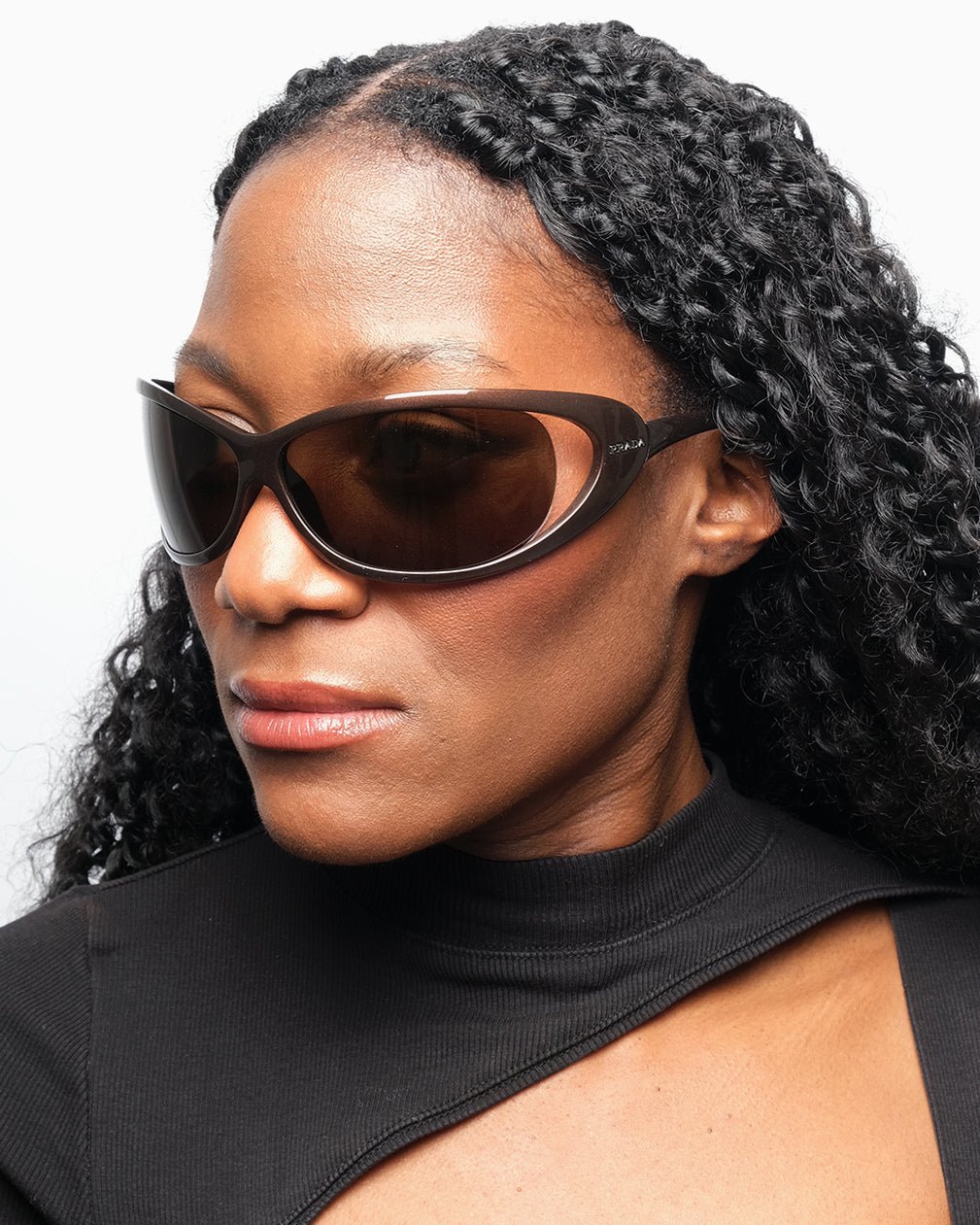 Prada Wraparound - Sunglasses - image - 2