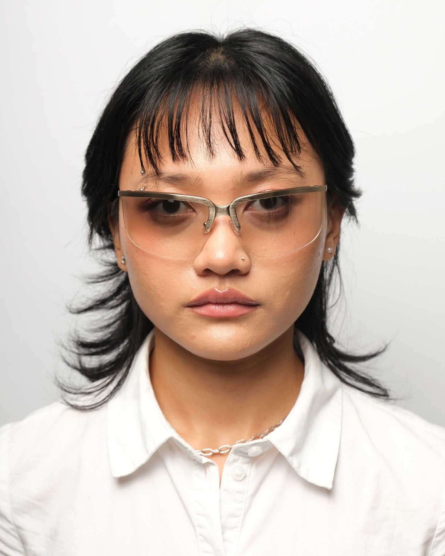 Romeo Gigli half - frame mask - Sunglasses - image - 2
