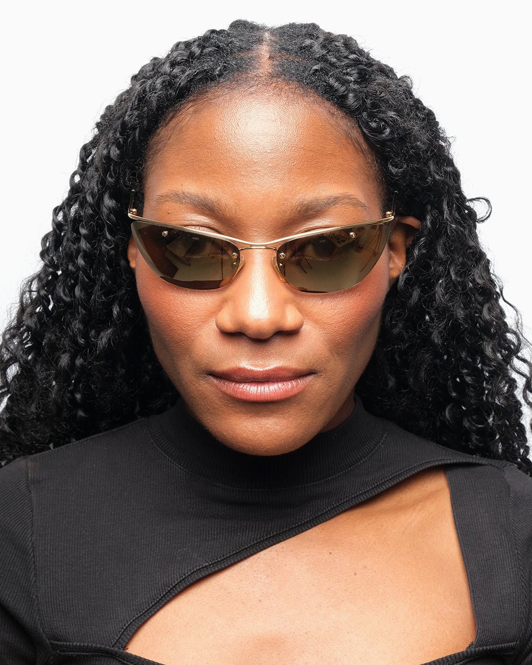SS2001 Dior Half - frame - Sunglasses - image - 2