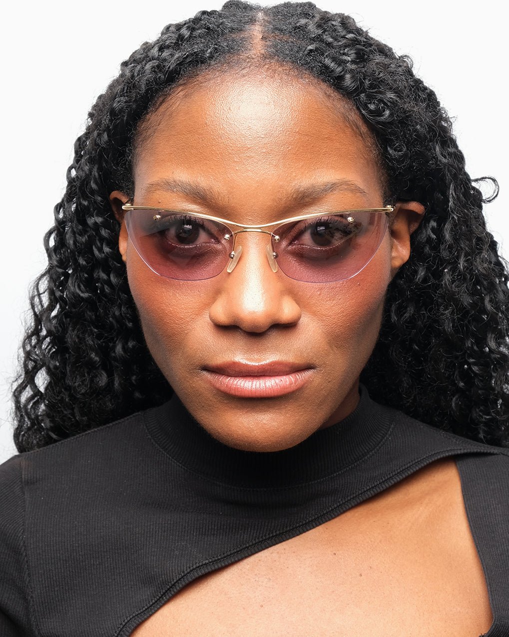 SS2001 Dior Half - frame - Sunglasses - image - 4