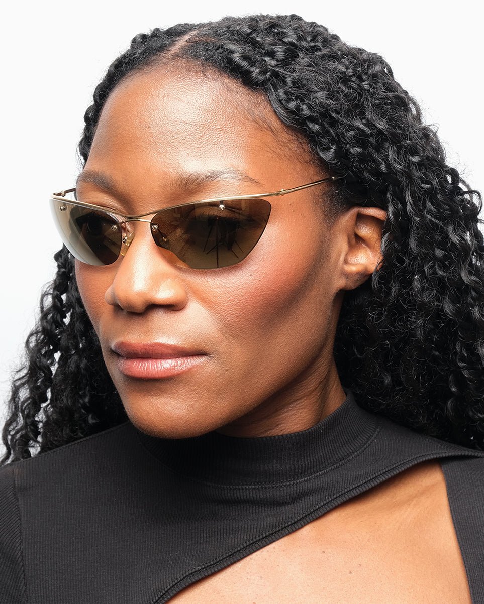 SS2001 Dior Half - frame - Sunglasses - image - 4