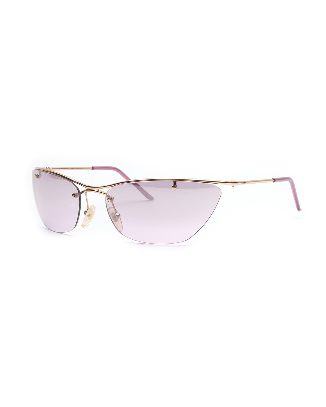 SS2001 Dior Half - frame - Sunglasses - image - 3