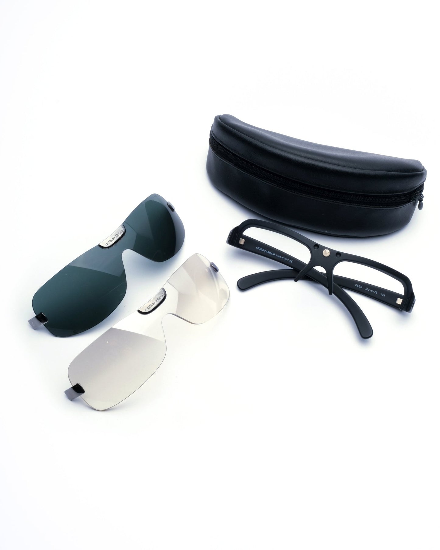SS2001 Emporio Armani Mask - Sunglasses - image - 3