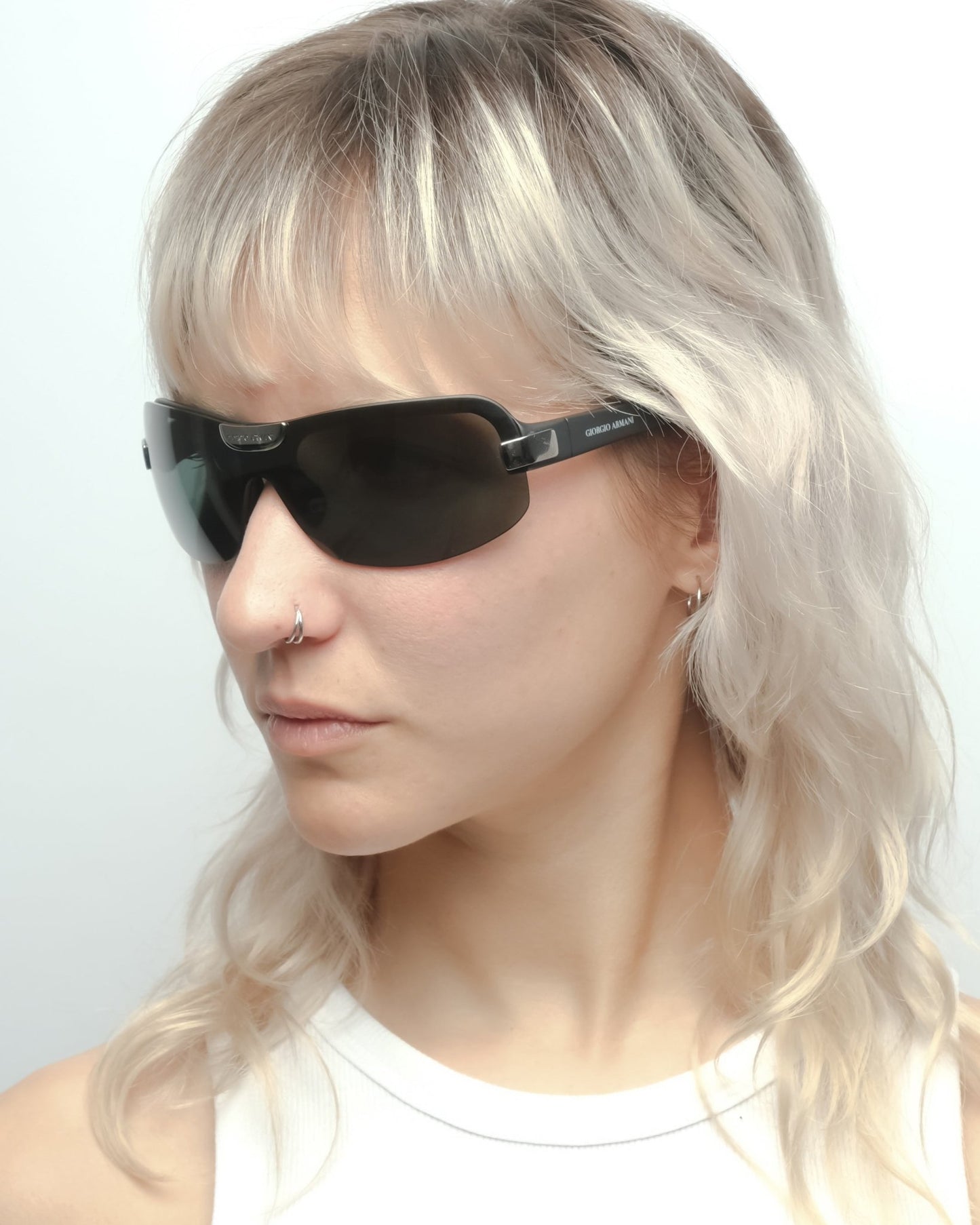 SS2001 Emporio Armani Mask - Sunglasses - image - 6