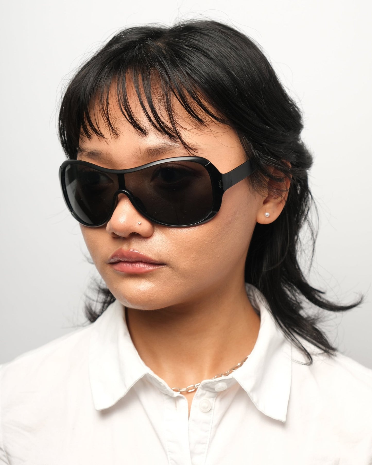 SS2004 Yves Saint Laurent mask - Sunglasses - image - 4