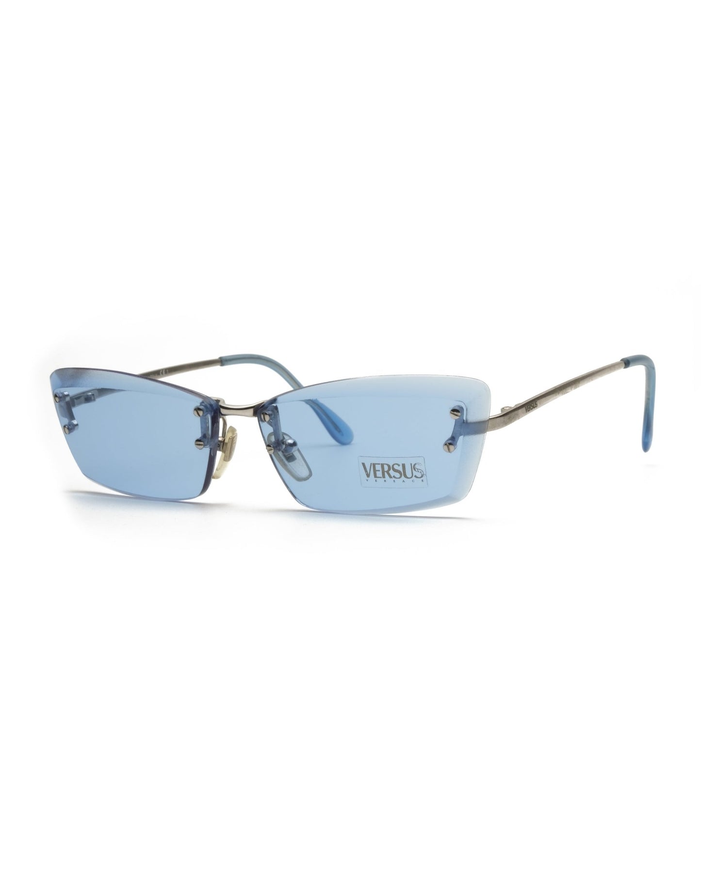Versus - Versus by Versace rimless sunglasses vintage Sunglasses – The Dryads