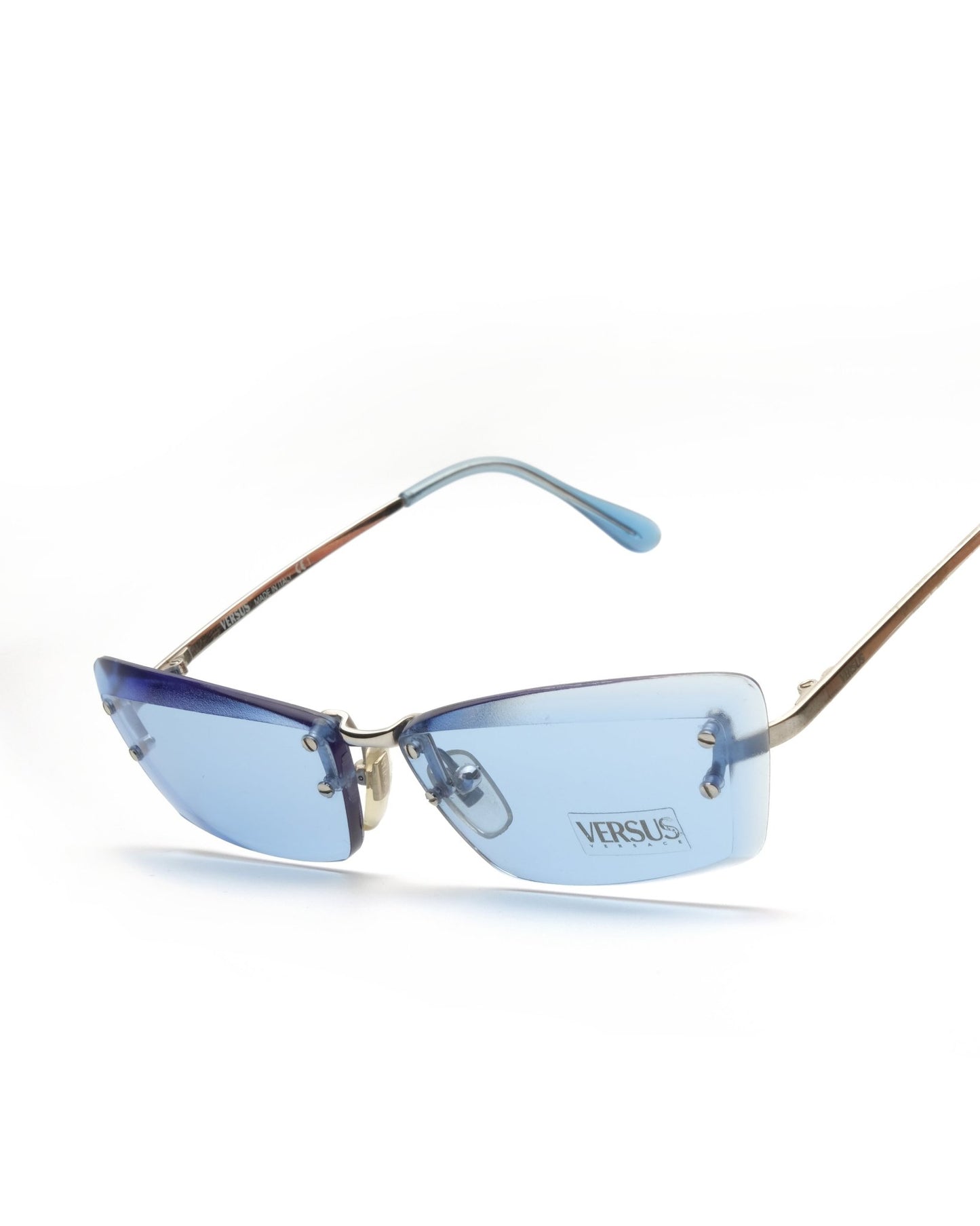 Versus - Versus by Versace rimless sunglasses vintage Sunglasses – The Dryads