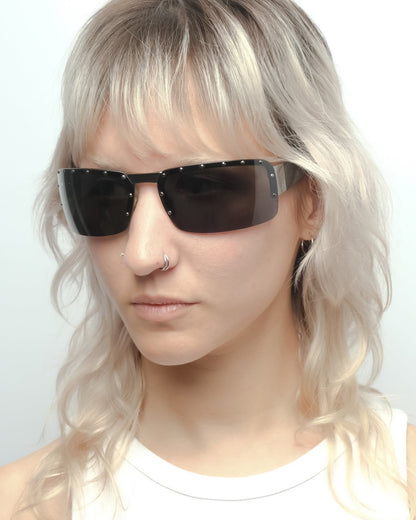 1990s Gucci Half - frame - Sunglasses - image - 2