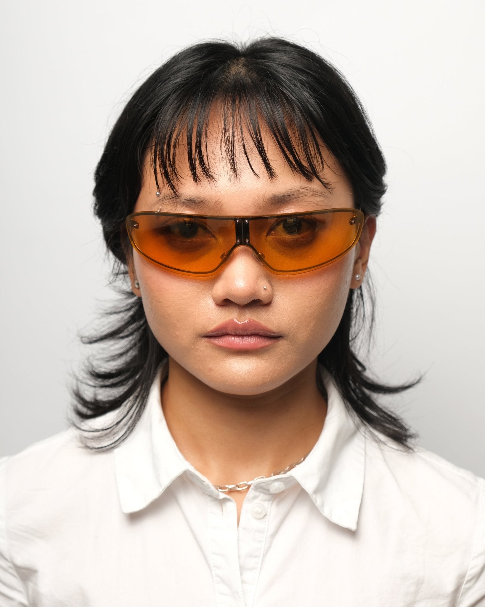 2000s Foldable DKNY mask - Sunglasses - image - 2