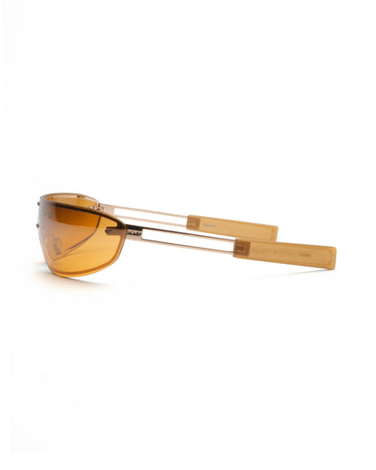 2000s Foldable DKNY mask - Sunglasses - image - 9
