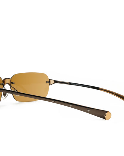 Emporio Armani rimless sunglasses