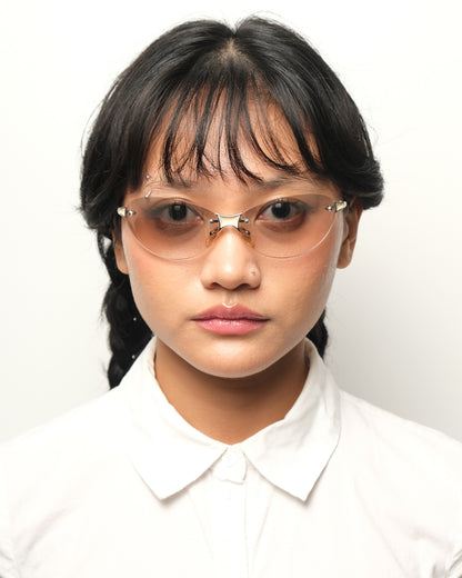 Hugo Boss rimless sunglasses