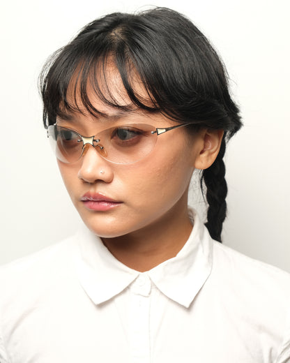 Hugo Boss rimless sunglasses