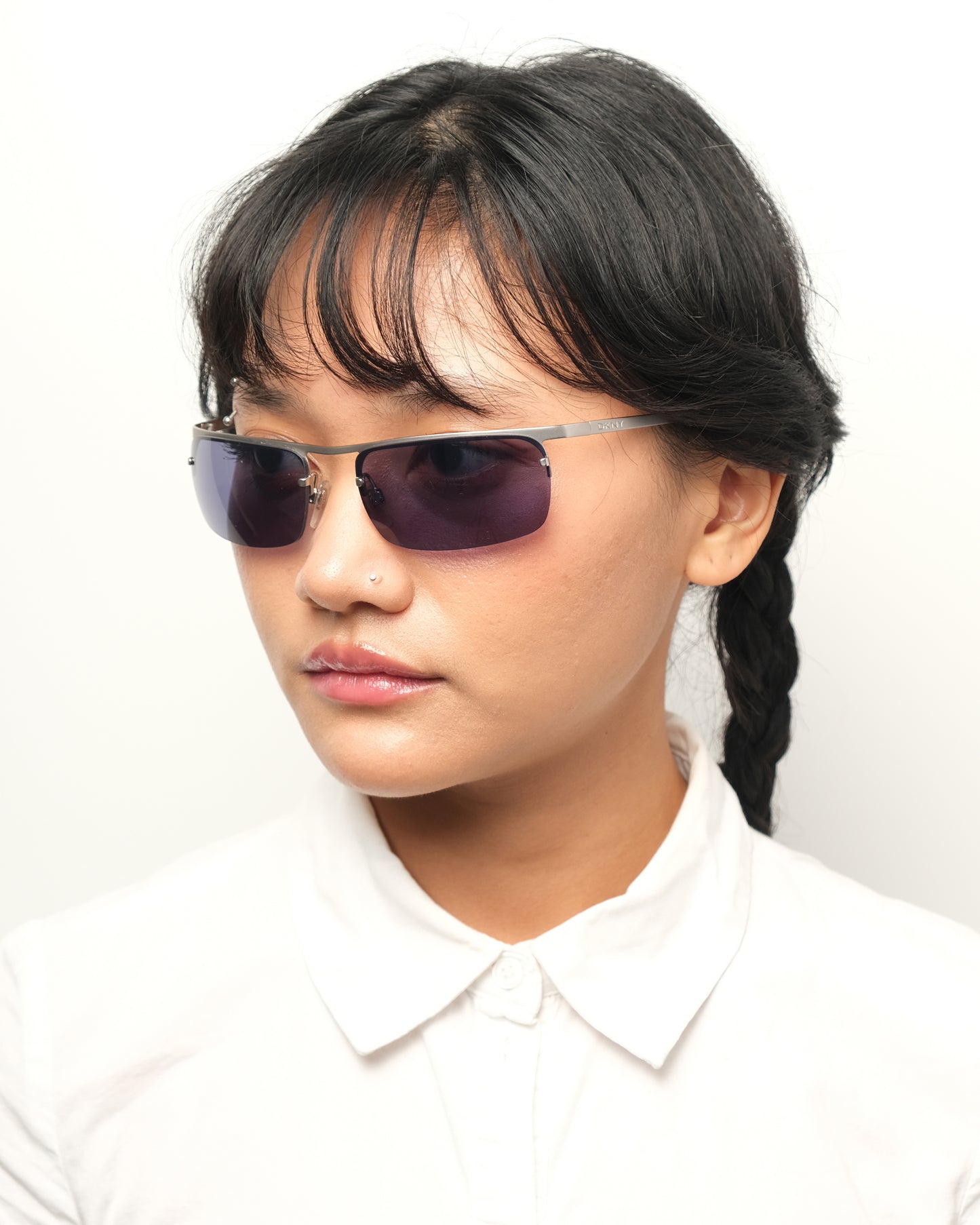 DKNY Half-frame sunglasses