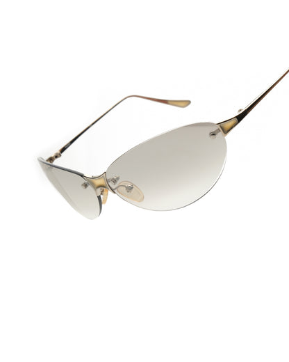 Hugo Boss rimless sunglasses