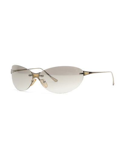Hugo Boss rimless sunglasses