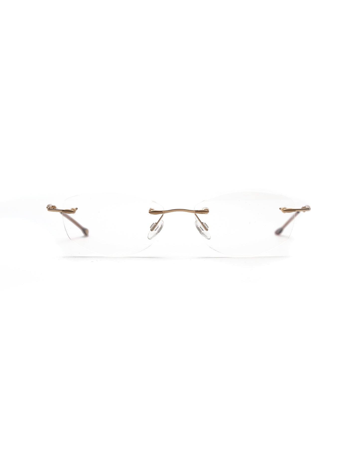 Krizia rimless optical frame