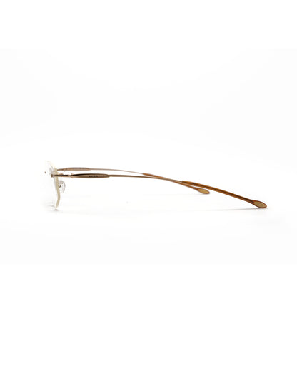 Krizia rimless optical frame