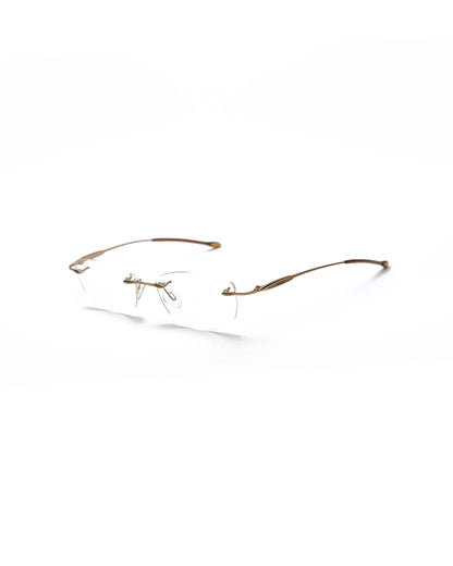 Krizia rimless optical frame