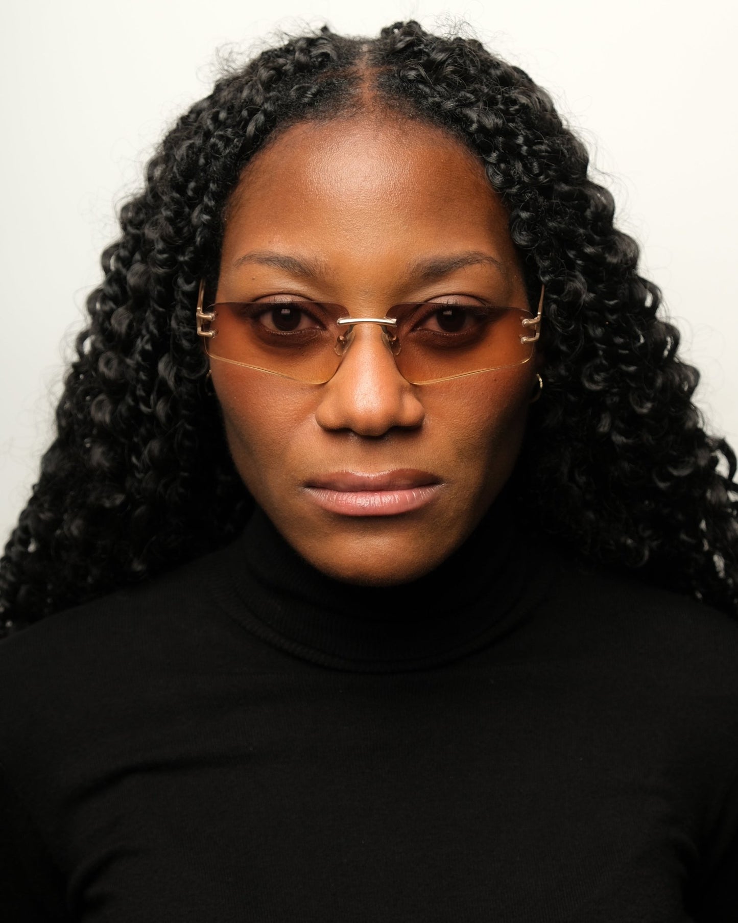 Alexander McQueen - Alexander McQueen rimless sunglasses vintage – The Dryads